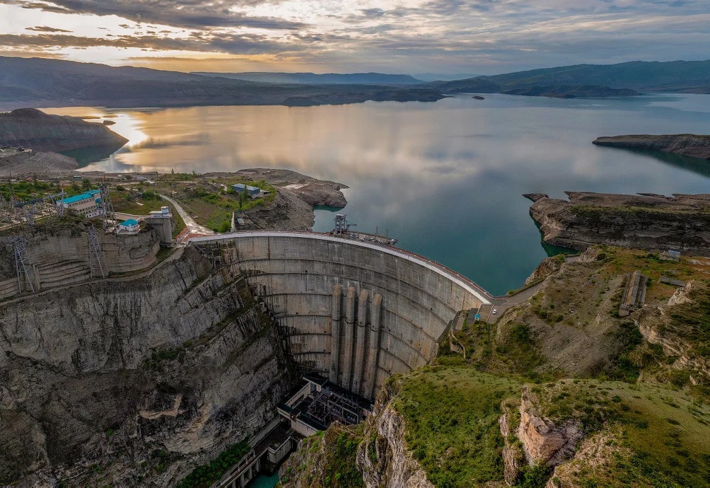 Чиркейское водохранилище Дагестан