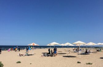 Пляжи поселка Избербаш в Дагестане