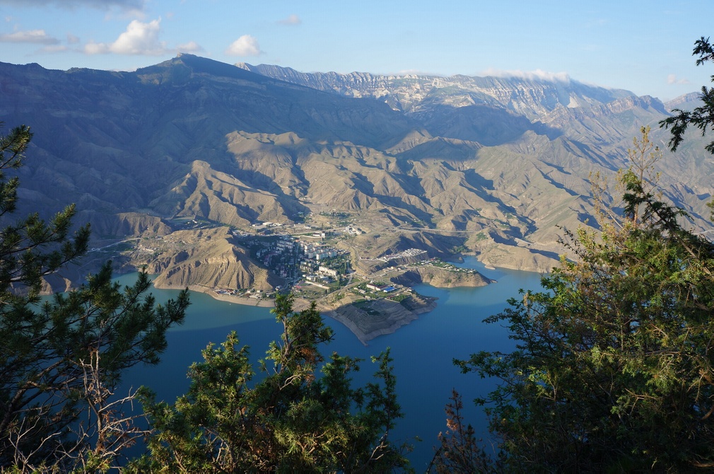 Панорама Ирганайского водохранилища